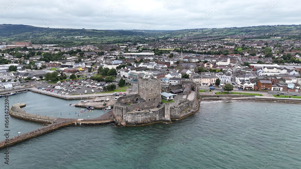Fototapeta premium château de Carrickfergus en Irlande du Nord
