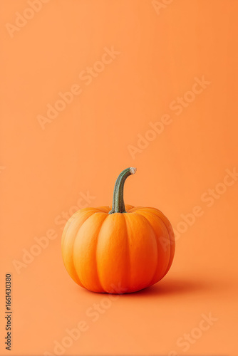 Pumpkin, halloween and October background	
