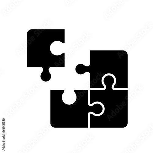 Puzzle, solution, task - vector icon