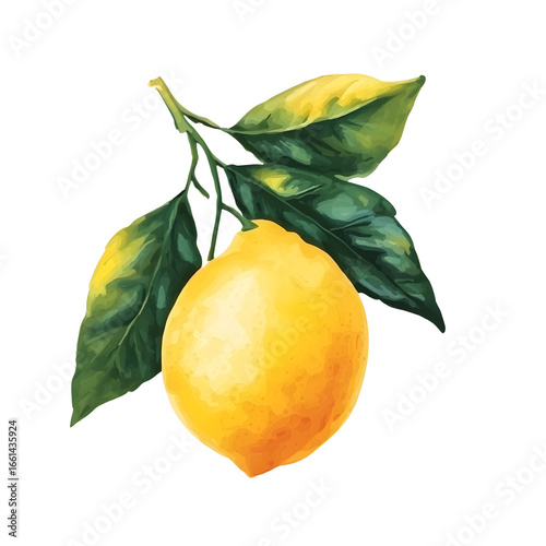Minimalist Bright Yellow Lemon Art for Professional Use