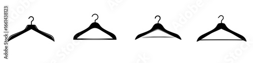 Unique hanger designs showcasing elegance and versatility for fashion display in retail settings