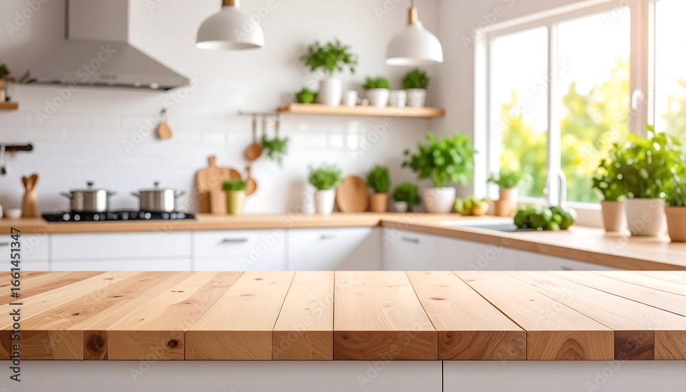 Fototapeta premium Kitchen Countertop/Depth of Field/Interior