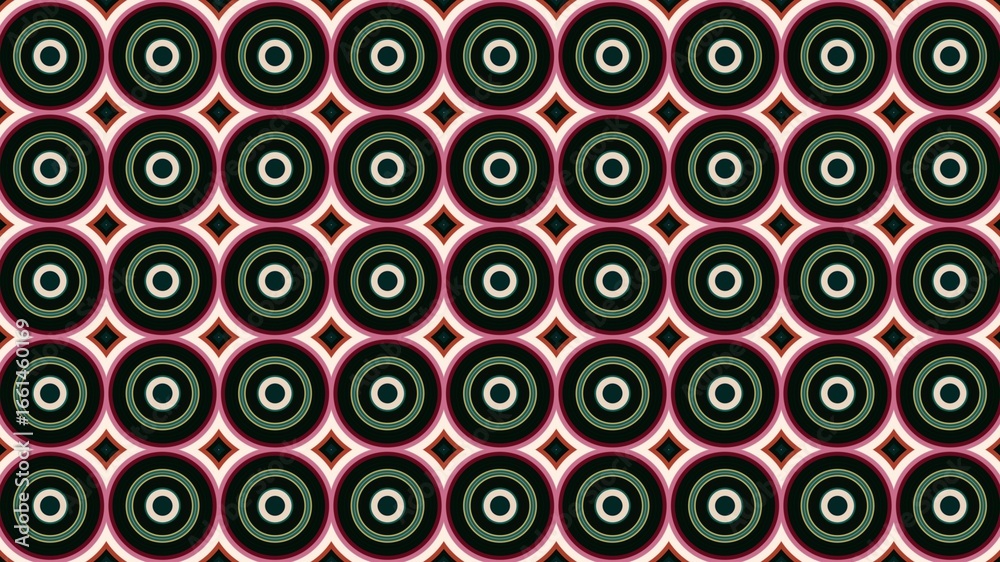 Fototapeta premium circle motif, circle pattern, symmetrical, circle lines, wall wallpaper, HD
