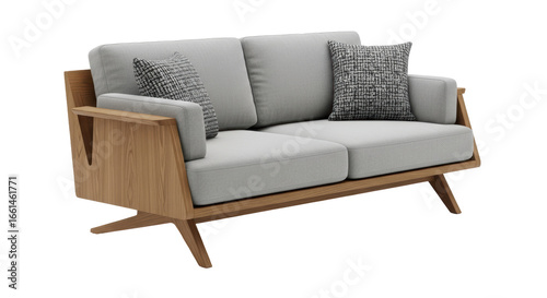 Isolated Modern Sofa