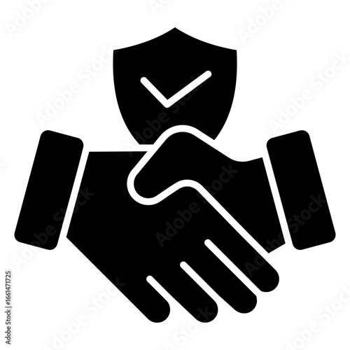 Trust Glyph Icon