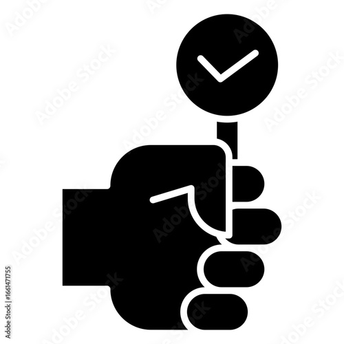 Truth Glyph Icon