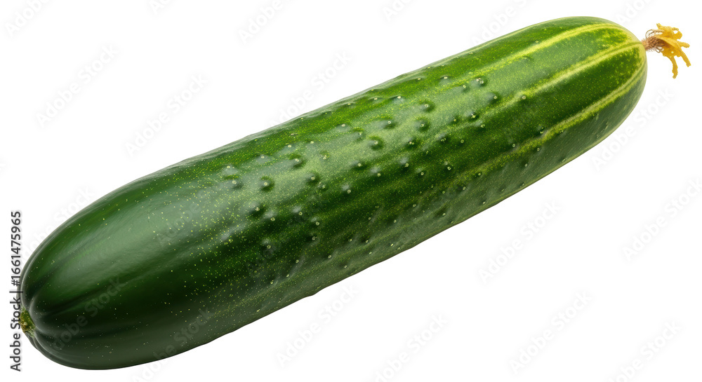 Isolated Cucumber Isolated Cucumber