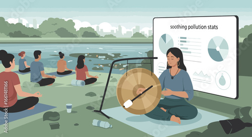 Mindfulness and awareness of the environmental crisis impacting human wellbeing