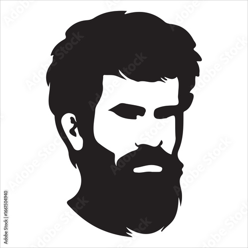 hairstyle designs for men silhouette  vector design,Silhouette hairstyles, vector haircuts, men’s hair trends, side profile views, hairstyle inspiration, haircut design, male grooming styles, 