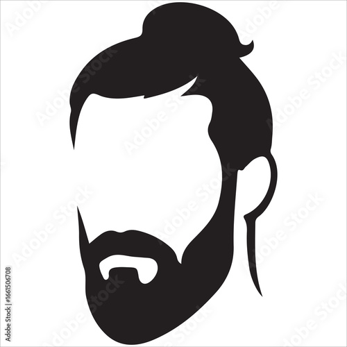 hairstyle designs for men silhouette  vector design,Silhouette hairstyles, vector haircuts, men’s hair trends, side profile views, hairstyle inspiration, haircut design, male grooming styles, 