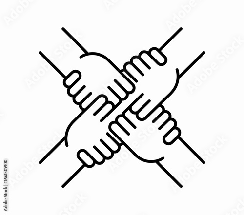 hand holding a sword