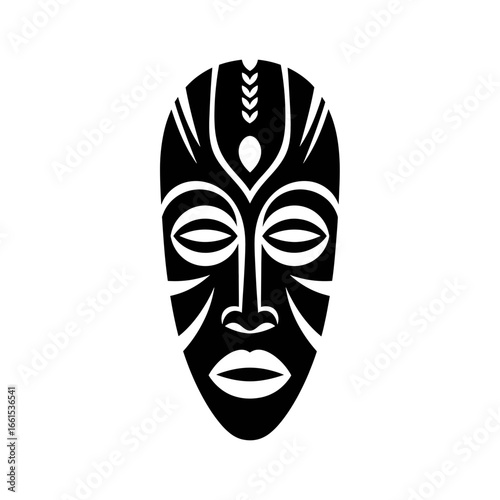 carnival mask isolated on white