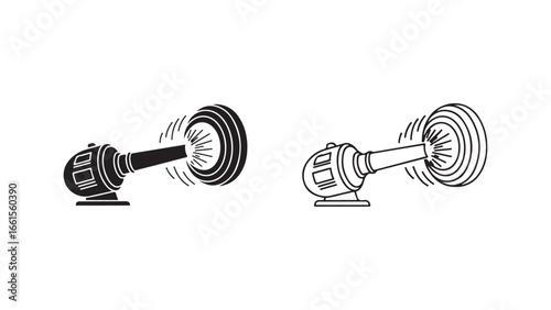 Polishing tool with circular motion