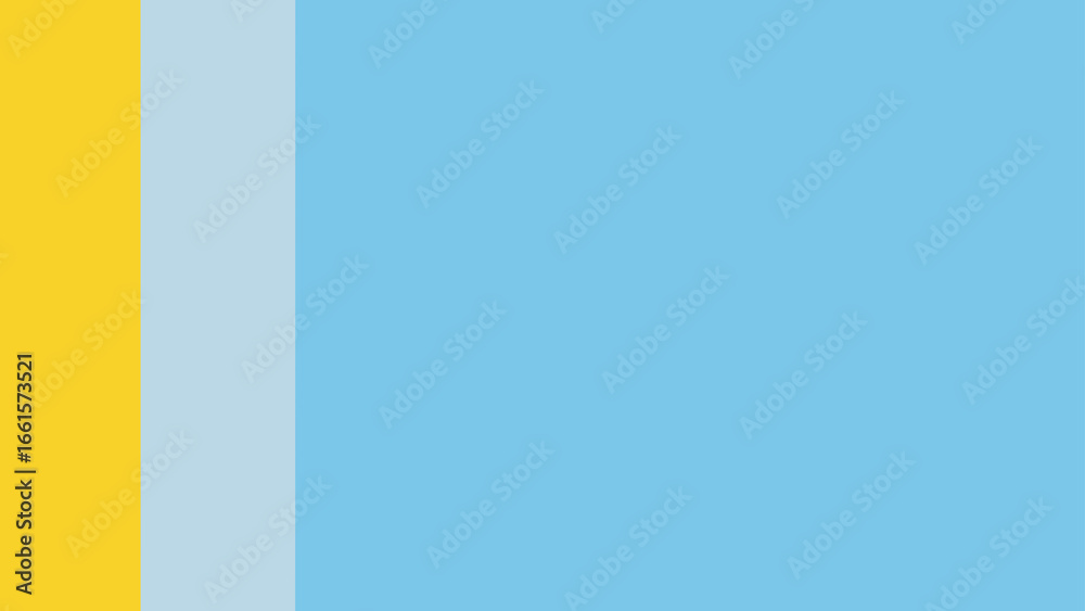 Fototapeta premium Abstract Geometric Vertical Stripes In Yellow Light Blue And Light Gray background pattern