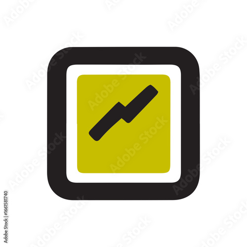 Free Download Single business square colored icon editable SVG vector file, modern flat design shape, scalable minimal graphic symbol for corporate branding, web projects, digital use, and creative illustration - GFXLoad