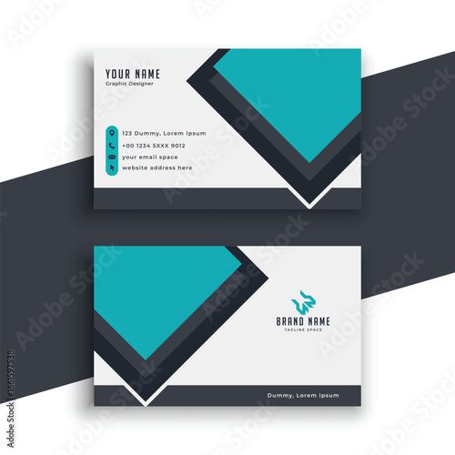 Business card modern minimal template