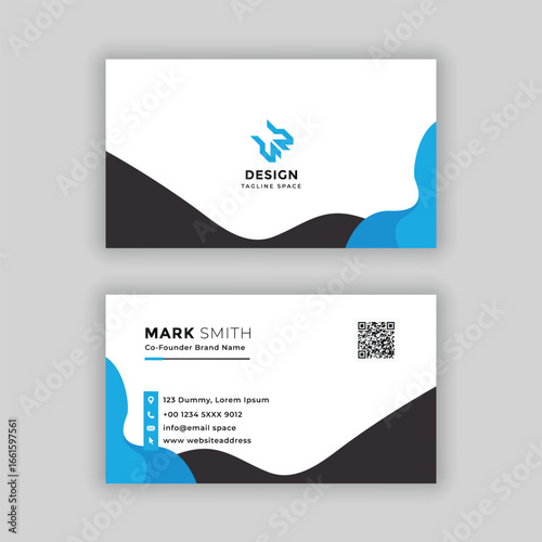 Business card modern minimal template