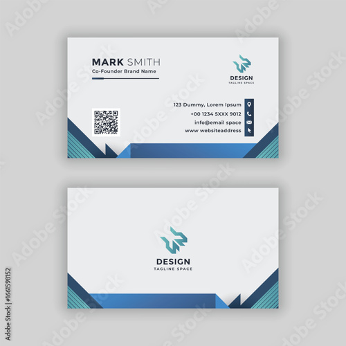 Business card modern minimal template