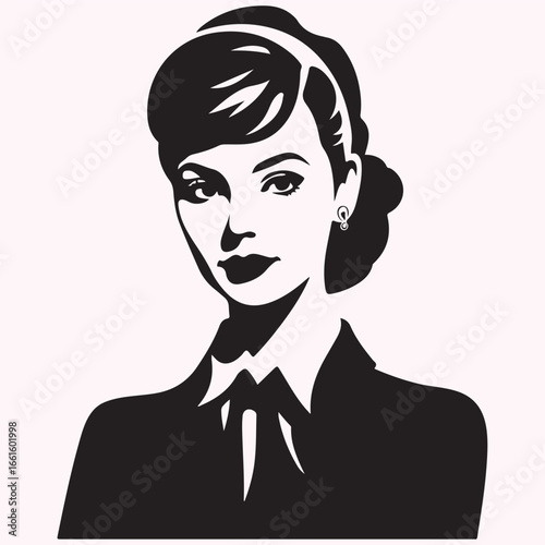 Airline Cabin Crew Silhouette