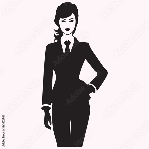 Cabin Crew Uniform Silhouette