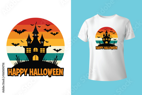 boo boo crew hello ween t-shirt design