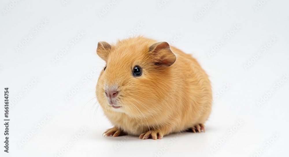 Adorable cochon dinde roux pose doucement lumiere douce fond blanc. AI Generated Adorable cochon dinde roux pose doucement lumiere douce fond blanc. AI Generated