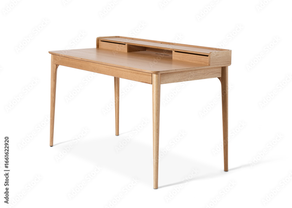 Fototapeta premium Wooden Texture Table On PNG Transparent Background , Cut Out With Adobe Photoshop By Pen Tools With Natural Shadow