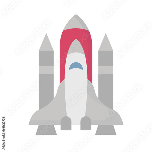 Rocket Launch Vector icon which can easily modify or edit