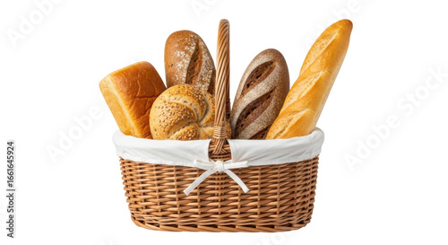 Isolated Bread Basket