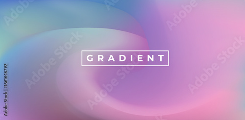 Abstract vector illustration features a modern aura gradient style, with swirling pastel blue, purple and pink colors blending smoothly to create a dreamy, soothing visual theme.
