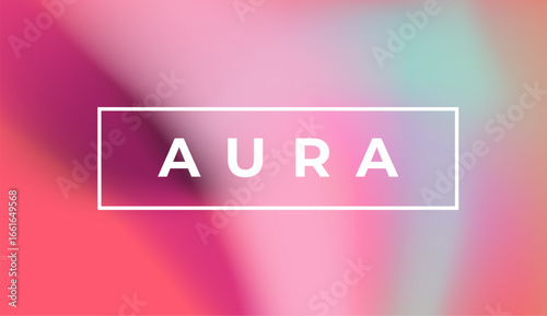 Vibrant vector illustration in a modern gradient style. Features a smooth blend of green, pink, and purple hues forming a soft background.
