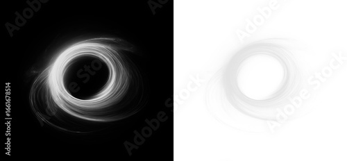 Air vortex tornado spiral whirlpool circular transparent turbine fan speed rotation current energy stream smoke blue isolated vector background design