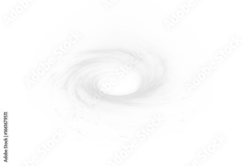 Blue spiral tornado air vortex whirlpool transparent turbine fan circular wind rotation smoke current stream energy flow isolated design vector background