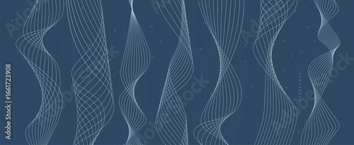Abstract circuit technology and science concept background for business presentation
