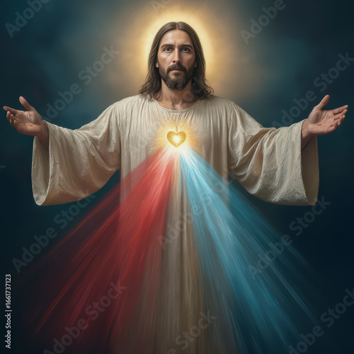 Sacred Heart of Jesus: Radiant Rays of Christ’s Divine Love and Mercy
