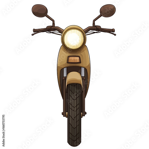 vintage motor headlight