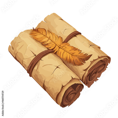 Old diary illustration 