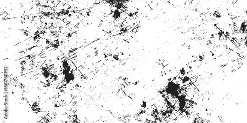 Dirty or dust film grain speck grit grunge overlay on white background grain noise grain dot white paper noise texture with distress effect vector illustration pattern background.	