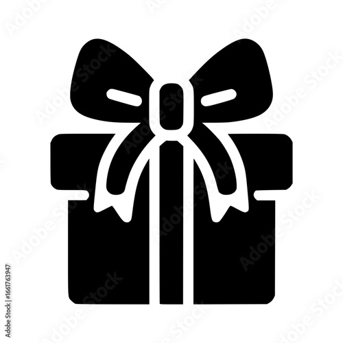 Wrapped in anticipation: A simple, elegant gift box with a perfectly tied bow, ready to unveil a treasured surprise.