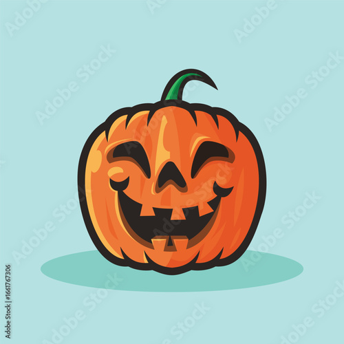 Wallpaper Mural Halloween Jack O Lantern - Scary Pumpkin Clipart Design Torontodigital.ca