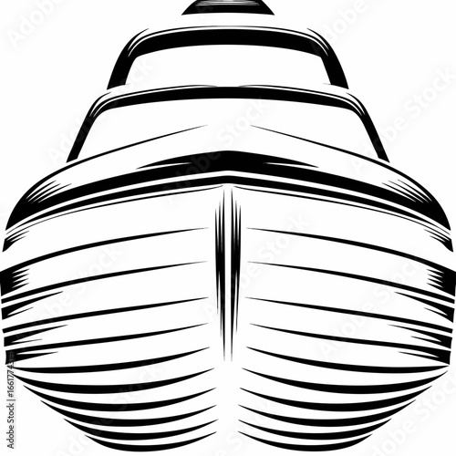Modern speedboat design with dynamic lines perfect for travel, adventure, and luxury lifestyle