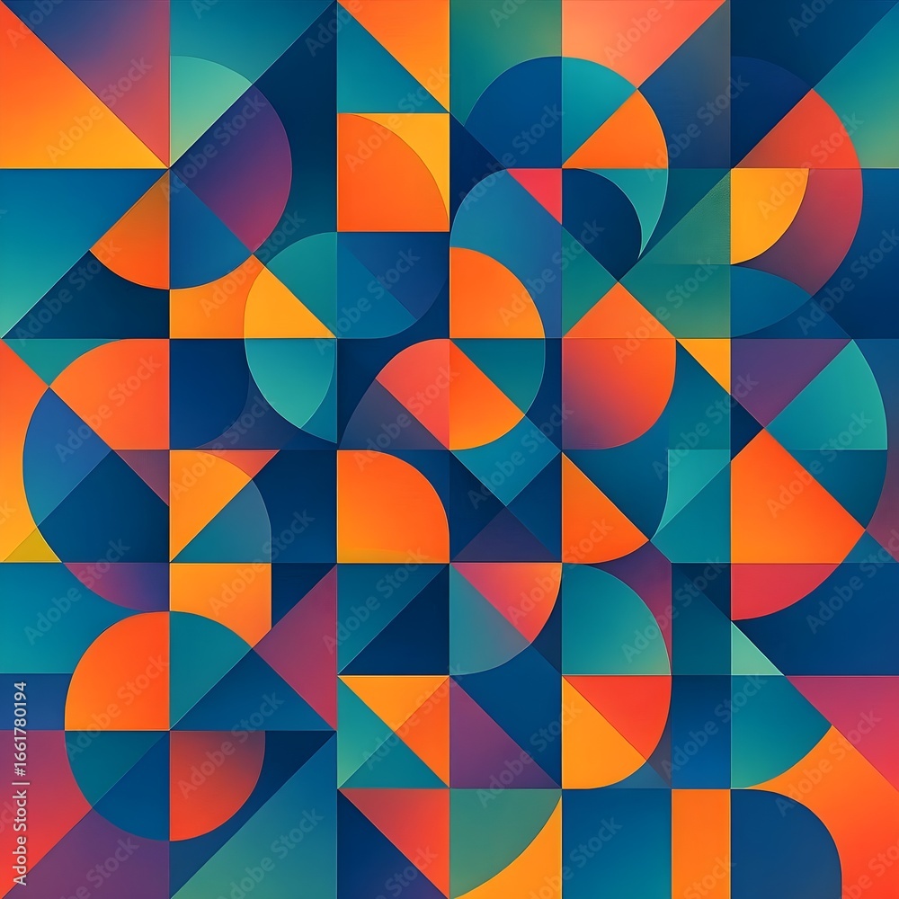 Fototapeta premium abstract geometric background