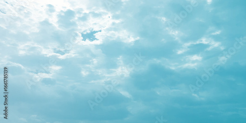 Blue  Sky Clouds effect sunny love emotional canvas banner royalclass natural live feel in image splashed fluffy, beautiful, atmosphere background