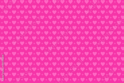 Modern geometric Abstract Heart Background Design with pink theme