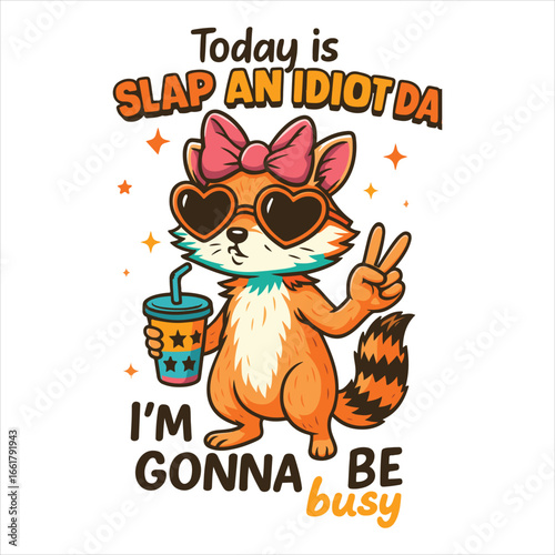 Today is slap an idiot da i’m gonna be busy