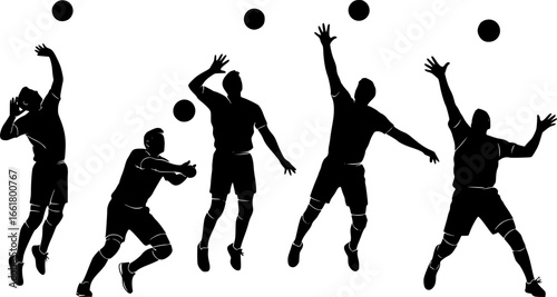 classic volleyball set of 5
