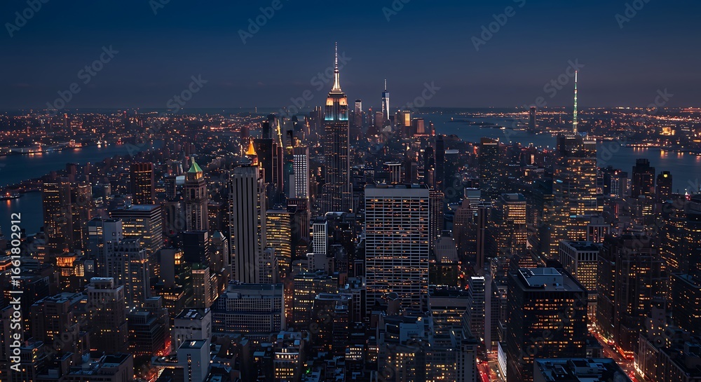 Obraz premium new york skyline