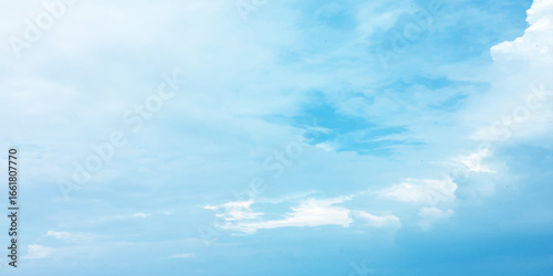  Blue  Sky Clouds effect sunny love emotional canvas banner royalclass natural live feel in image splashed fluffy, beautiful, atmosphere background
