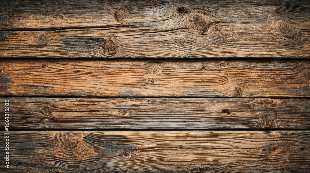 Naklejka premium Horizontal Timber Boards Background for Rustic Design Projects