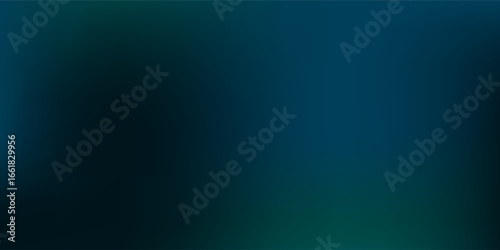 Modern elegant dark blue to light blue and green gradient background illustration art